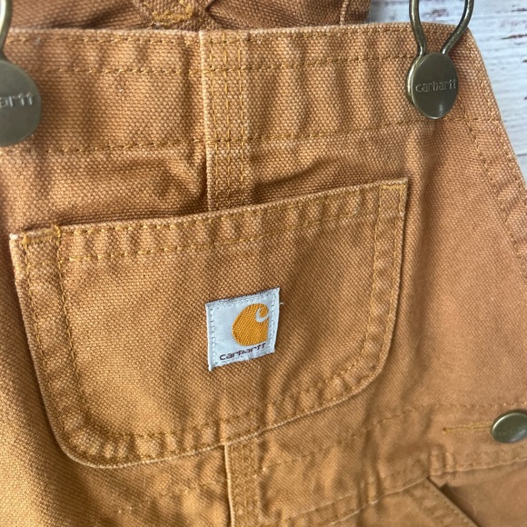 Carhartt // Brown Baby Overalls - Picture 3 of 5